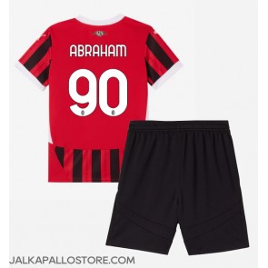 AC Milan Tammy Abraham #90 Kotipaita Lapsille 2024-25 Lyhythihainen (+ shortsit)